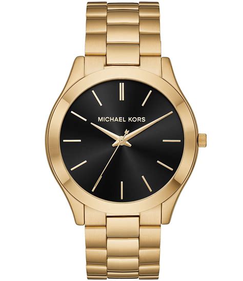 michael kors men's runway watch